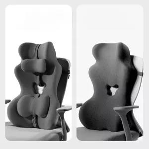 요추 허리 쿠션 의자받침대 차량용 허리쿠션 전만 삼각