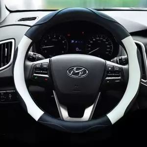 자동차 편안한 3D 입체 그립 통풍 핸들 가죽 커버량실내인테리어 인테리어 편의용품 튜닝 교체 미끄럼방지