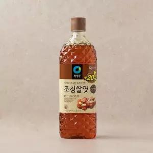 청정원 쌀엿 조청 설탕 대체 양념 조미료 소스 1.2kg MNA