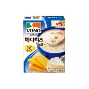 보노 체다치즈스프 63g 9개 즉석 즉석수프 가루 간편식품 간편조리식 즉석조리