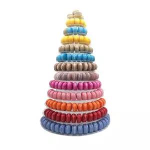 마카롱타워 마카롱 스탠드 디저트 진열대 쿠키 트레이