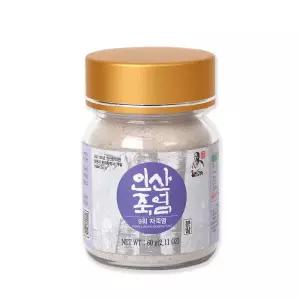 인산 죽염 9회 자죽염 천연 소금 분말 가루 미네랄 60g MNA