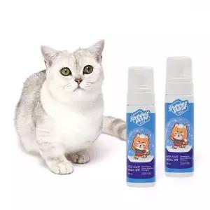 쉬즈곤 고양이 강아지 드라이 샴푸 거품형 워터리스 200ml X 2개 MNA