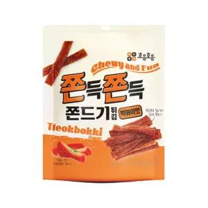 쫀득쫀득 쫀드기 튀김 떡볶이맛영양간식 쫀디기 술안주 튀긴쫀드기