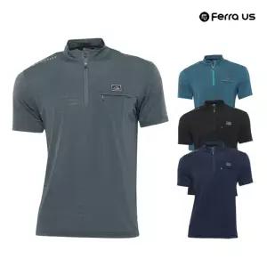 페라어스 남성에어홀 반집업등산반팔셔츠 OCTMO5011M2골프티 남자 캐주얼 필드 반팔 프티