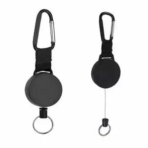 릴 홀더 캐러비너 미니 등산용 클립 고리 열쇠 D형