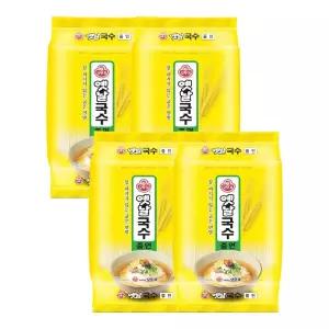 옛날 국수 중면 2.5kg 4개잔치면 비빔 업소용중면 조리용면 국수면 용면 식당용면 건조면 건면