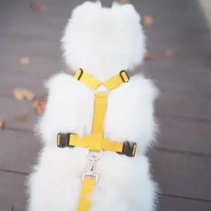 반려견 H하네스 가슴줄 강아지 리드 여름 목줄 강아지목 애하우스 동물용품 산책 가슴 앞섬방지