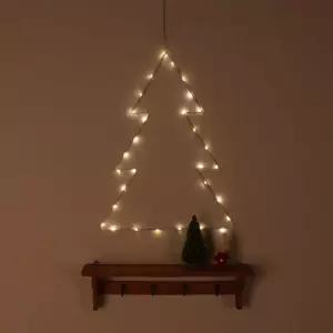 Jdt 30구 LED 트리 장식전구 벽트리 창문크리스마스장식 인테리어 조명 무드등 용전구 건전지