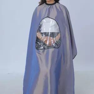 미용실 바버샵 헤어 커트보 핸드폰기 투명창 고급형 커트 가운 기보 휴대폰기보 재료 투명