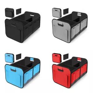 차량용 접이식 트렁크 정리함 방수 폴딩형 수납함박스 자동 용함 수납함 신발