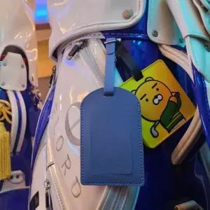 ZF 골프백 캐리어 커버형 네임택 블루