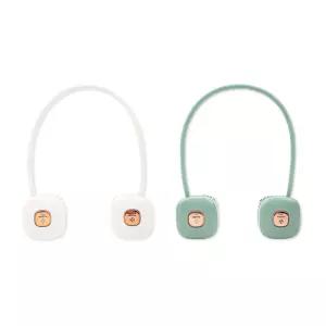 몬타 목풍기 (2개 1세트)넥밴드선풍기 핸즈프리 여름 풍기 야외용 휴대용 목걸이