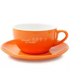 도자기 라떼(3호)머그컵 음료잔 커피 손잡이 디자인 라떼 머그