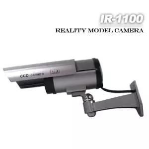 Coms 모형CCTV 카메라 실내외겸용 LED작동 고정형보안 캠코더 영상감시 CCTV 소형 안전장비 씨씨티비 네트