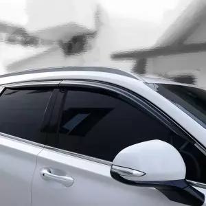 싼타페TM 일반 썬바이져 햇빛가리개 빗물차단 윈도우캡 접착식 소음축소 썬바이저 선바이저 차량용품 자동