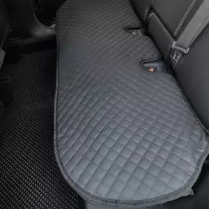 차량 뒷좌석용 롱방석 레자 블랙 뒷자석 자동시트 용방석 자동