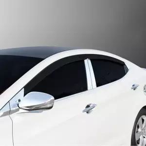 아반떼MD K-901-107 일반 썬바이져 4P 빗물차단 윈도우캡 햇빛가리개 접착식 소음축소 썬바이저 선바이저