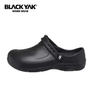 블랙야크 YAK-001 주방화화 신발 앞막힘슬리퍼 막슬리퍼 부엌 검정