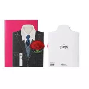 [문구] 감사 카드 미니 카네이션 축하 편지 손편지 특별 메시지