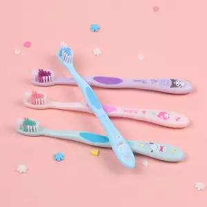 산리오 더블 논슬립 컬러 칫솔 4P 세트어린이양치 아이 캐릭터 어린이용 키즈 논칫솔