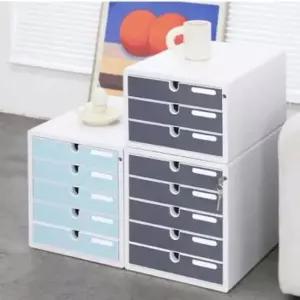 [문구] 서류 정리용 3단 서랍장 사무실 문서 보관함 사물함
