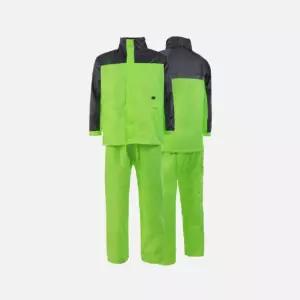 매너티 고급 올 망사 안전우의우비 작업용 산업용 공업용 용우의 블랙야크 세트