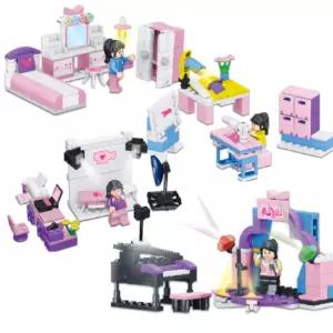 걸그룹 4종 1세트 블럭 조립걸장난감 피규어 규어 어린이날선물 아이 초등학생 중학생 어덜 어덜어 아동 완