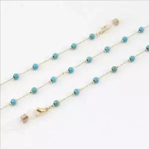 ( )터키석 비즈 마스크걸이 마스크스트랩 안경줄