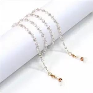 ( )진주 크리스탈 비즈 고급 마스크걸이 마스크스트랩 안경줄