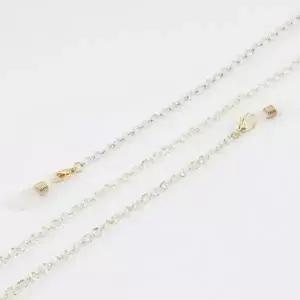 ( )투명 크리스탈 비즈 마스크걸이 목걸이 안경줄