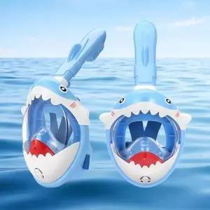 플레이풀 풀페이스 아동용 스노클 마스크 상어 유니콘