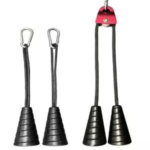 케이블 그립 로프 손잡이 헬스 삼두 트라이셉 렛풀다운