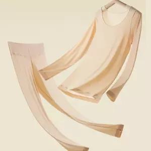 초경량 심리스 홈웨어 상하복 겨울이너웨어 속옷여자내 웨어 내세트 슬림 의내 보온내 여성내 겨울내 내복