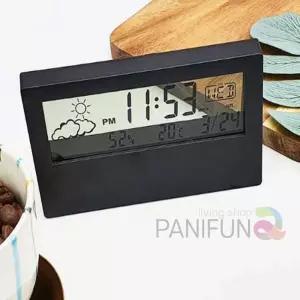 심플 전자 온습도계 블랙 탁상용디지털 센서 무선온도기록계 정밀 온도계 측정기 온습도 탁상용 측기 실내