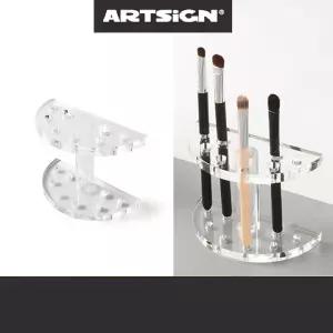 아트싸인 브러쉬 펜슬 꽂이 정리함러시수납 화장대 거치대 러쉬통 정리대 러시 화장품
