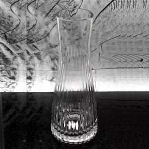 유리화분 화병 스트라이프 물병(대) 7x26cm꽃병 유리병 글라스 인테리어 소품 센터피스