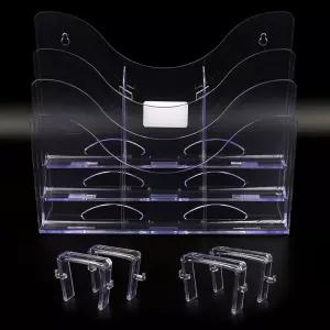 파티션 케이스 세트 3단걸이 꽂이 다용도선반