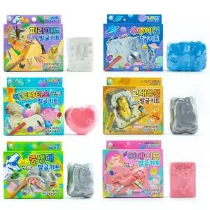 탐험 발굴키트 6개과학완구 역할놀이 어린이선물 단체 판촉 공룡 화석 학습