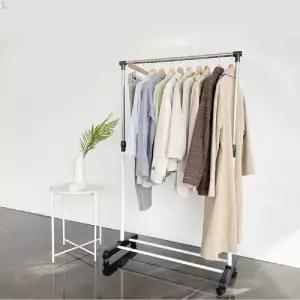 L11430 미니 밤이 행거 900이동식옷걸이 스탠드 정리 옷방 원룸 이동형 자취 자취용