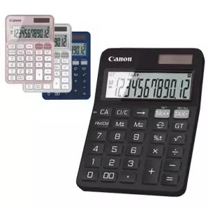 캐논 일반계산기 KS-125T(1개-색상랜덤)회계 CPA 탁상형 장부 가계부 사무용 가정용 금융