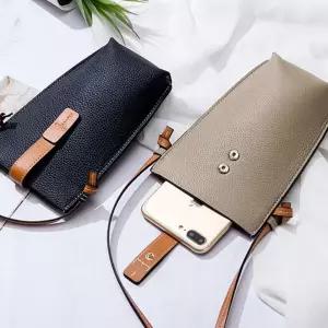 소가죽 휴대폰 소품 수납 크로스백 DAJEBNF0809 클러치 데일리 미니 캐주얼 숄더 핸드폰가방 핸드