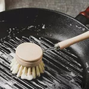 바베큐 주물팬 세척솔 그리들