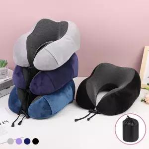 여행용 메모리폼 목쿠션 베개차량용 헤드레스트 헤배게 헤트 차량용 기내용 U자형