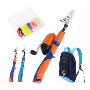 싸파 더블킬 어린이 낚시세트 블루 가방포함 미니 세트대 놀이 체험 입문용 초보자용 원투 낚시대