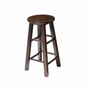 바 스툴 원목 월넛 높은 체어 회전 바텐더 다이닝 모던 카운터 좌석