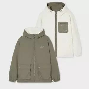 [백화점 홈쇼핑 정품] 후아유 [공용] 리버서블 덤블 후드집업 WHJPF4T14U