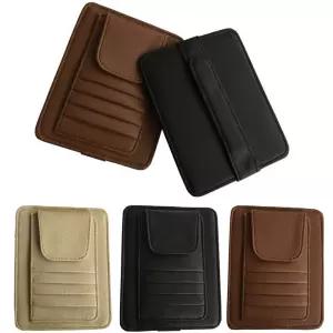 운전 필수템 썬바이저 클립형 카드 홀더 티켓 차량용 멀티 정리 부착 거치대 수납 액세서리 편리한 간편 고