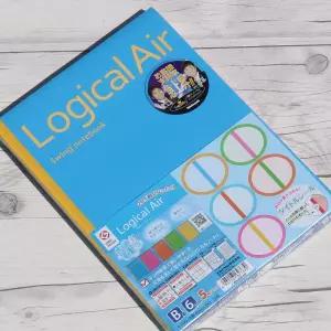 나카바야시 B5 논리노트 로지컬에어 5권 팩-라인 6mm제본 공책 고급 학생 업무용 수입 대학생 일본