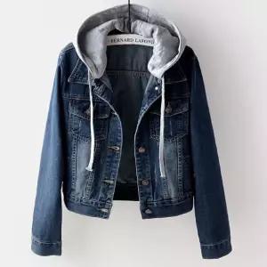 여자 후드 청자켓 데님 셔츠 여성 디자인